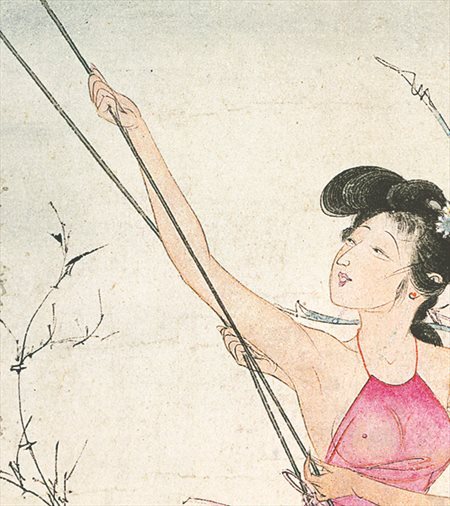 昌江-胡也佛的仕女画和最知名的金瓶梅秘戏图